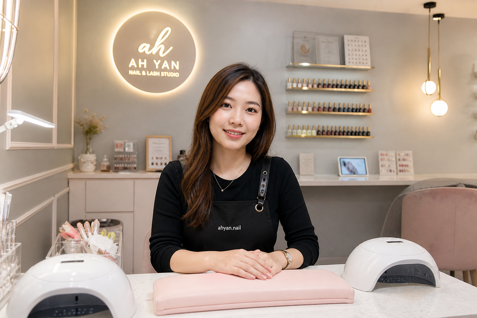 單人美甲美睫工作室用 BeautySRP Lite 開單預約